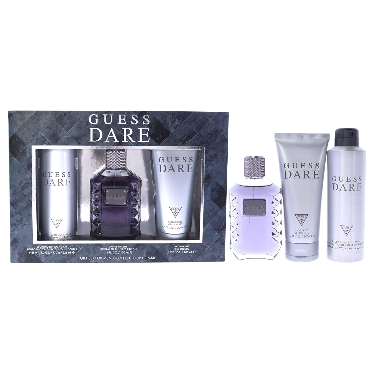 GUESS DARE HOMME 3PC SETEDT MEN S GIFT SET EDT Shangri la Perfumes