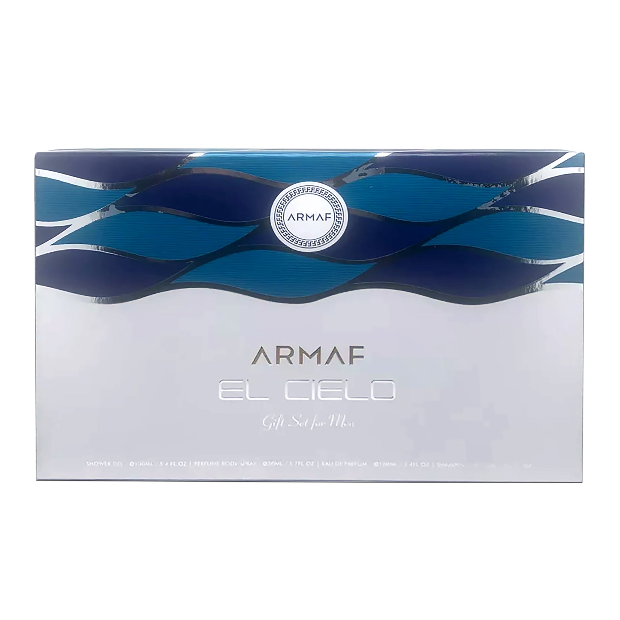 ARMAF EL CIELO EAU DE PARFUM 4PC SET, MEN'S GIFT SET