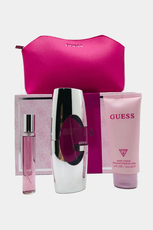 GUESS 4PC SET, WOMEN'S PERFUME, EDP