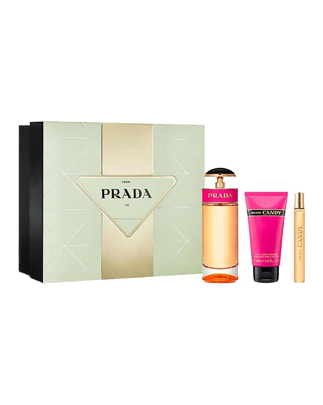 PRADA CANDY 3PC SET, WOMEN'S GIFT SET, EDP