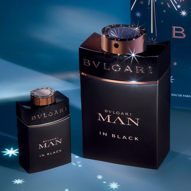 BVLGARI MAN IN BLACK 2PC SET, MEN'S GIFT SET, EDP