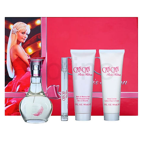 CAN CAN 4PC SET 3.4OZ, WOMEN'S GIFT SET, EDP