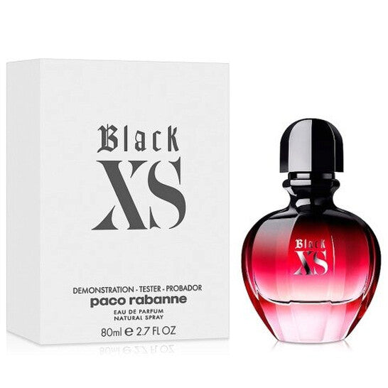 Paco Rabanne Black Xs Eau de Parfum 2.7oz / 80ml Spray For Women - Tester with Cap - Image 1
