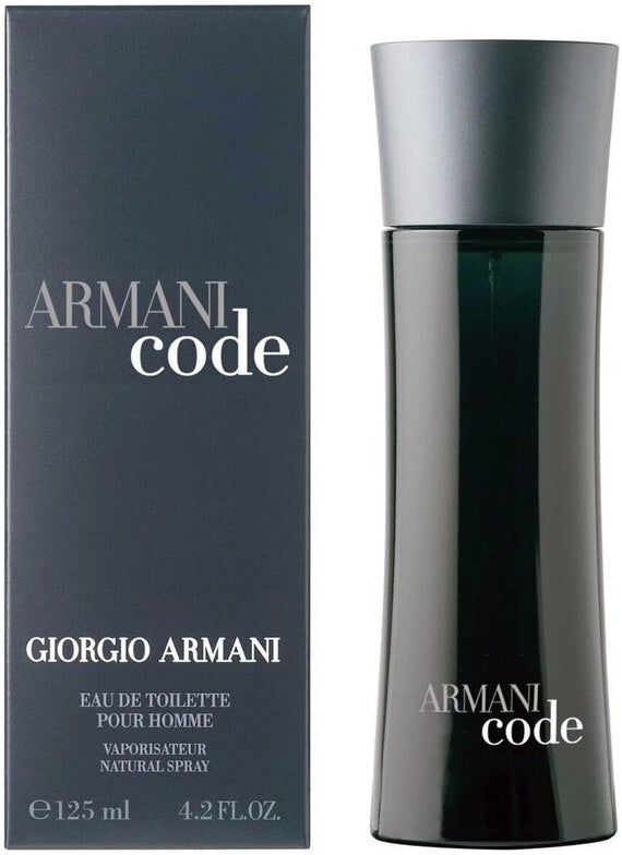 Giorgio Armani Code Eau de Toilette 125ml / 4.2 oz Spray For Men - New - Image 1