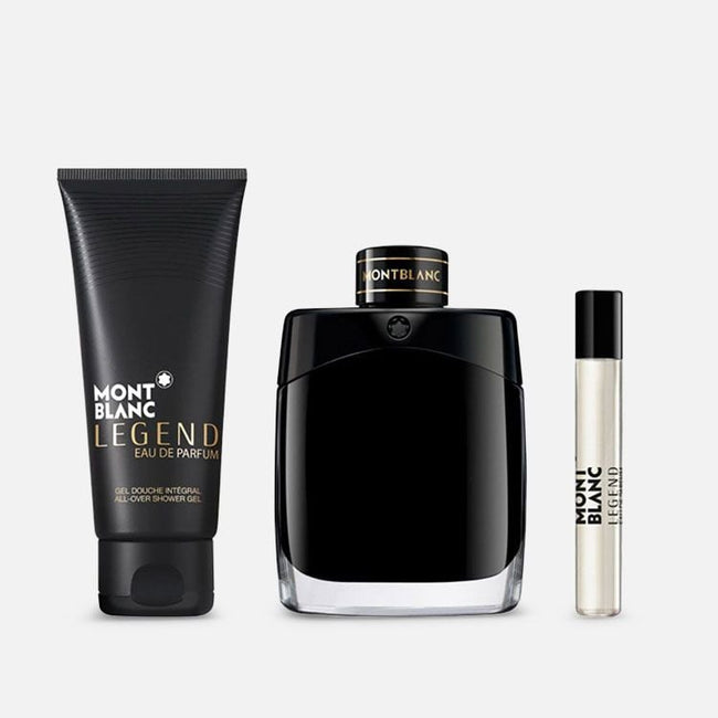 MONT BLANC LEGEND 3PC SET, MEN'S GIFT SET,  EDP