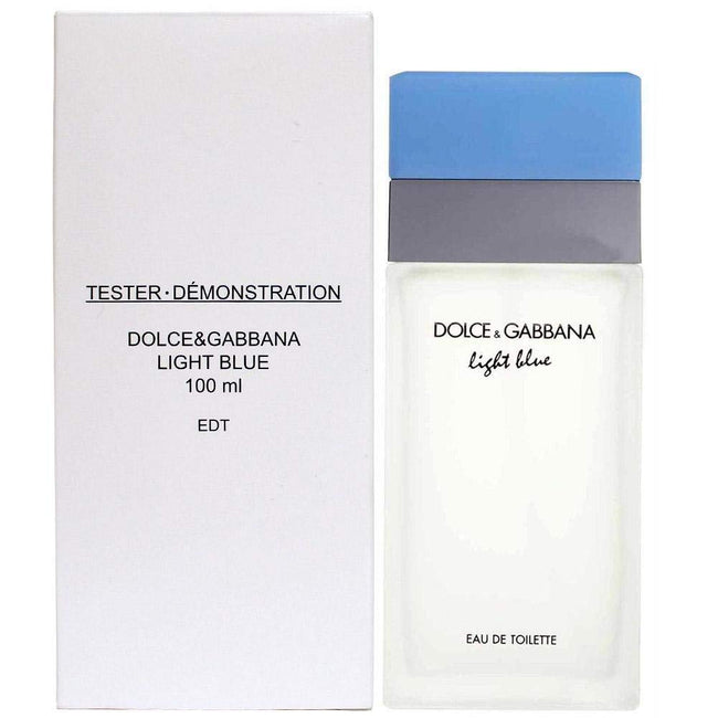 Dolce & Gabbana Light Blue Eau de Toilette 100ml / 3.4 oz Spray For Women - Tester with Cap - Image 1