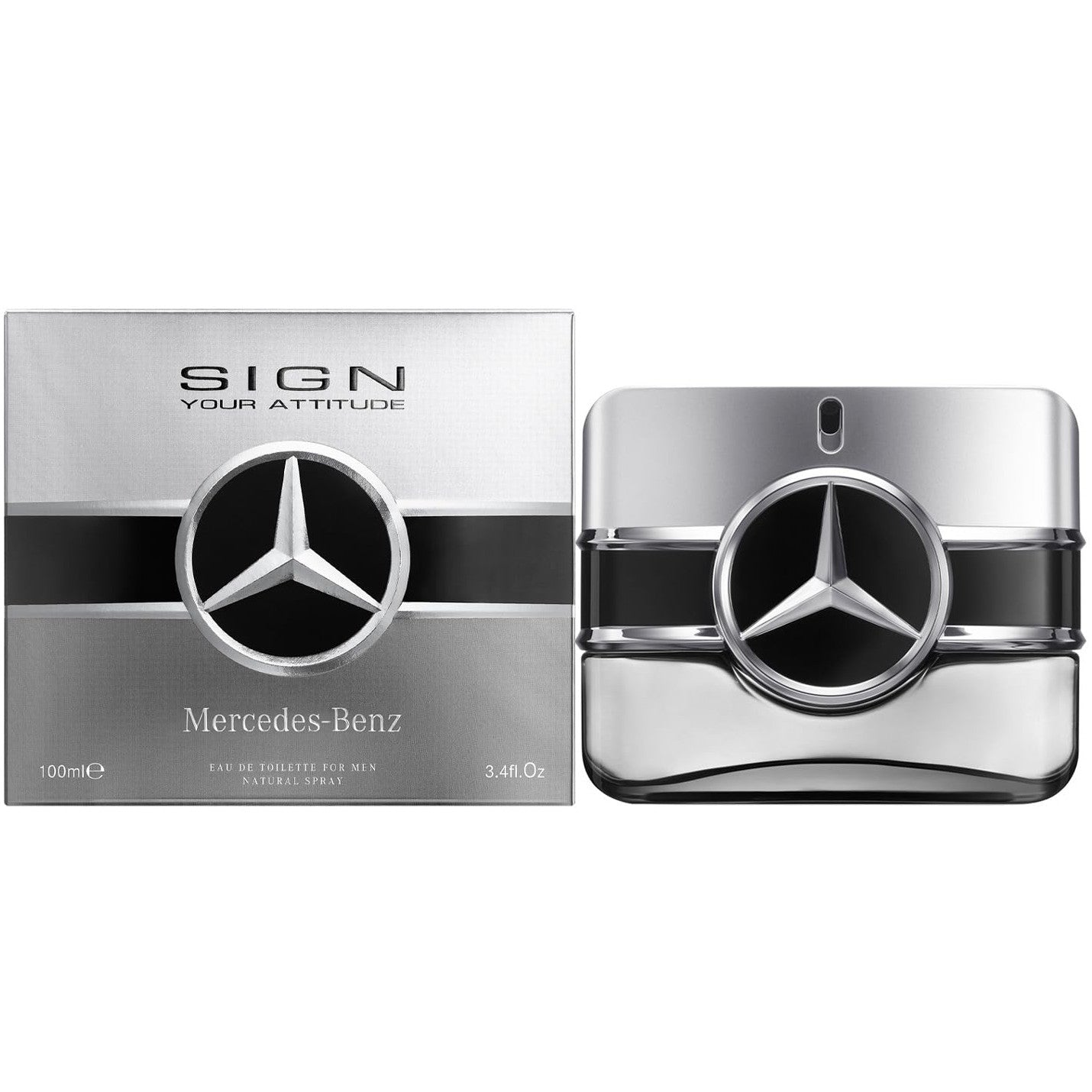 MERCEDES BENZ SING YOUR ATTITUDE 3.4OZ, MEN'S PERFUME, EDT