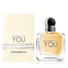 Emporio Armani Because It's You Eau de Parfum 100ml / 3.4 oz Spray For Women - New - Image 1