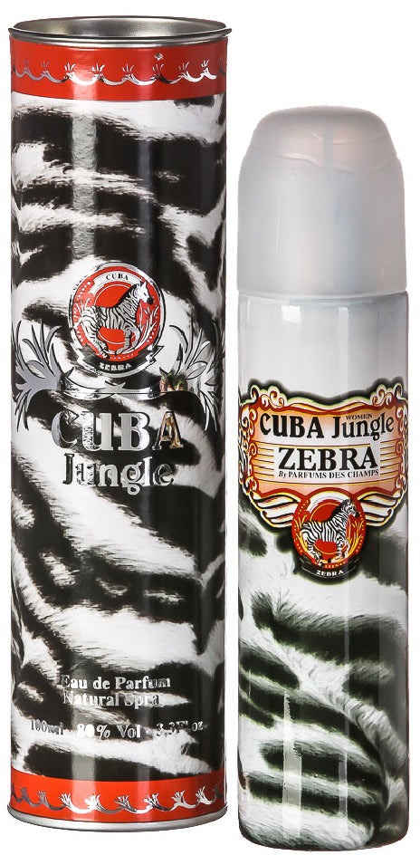 CUBA JUNGLE ZEBRA 3.3OZ, WOMEN'S PERFUME, EDP