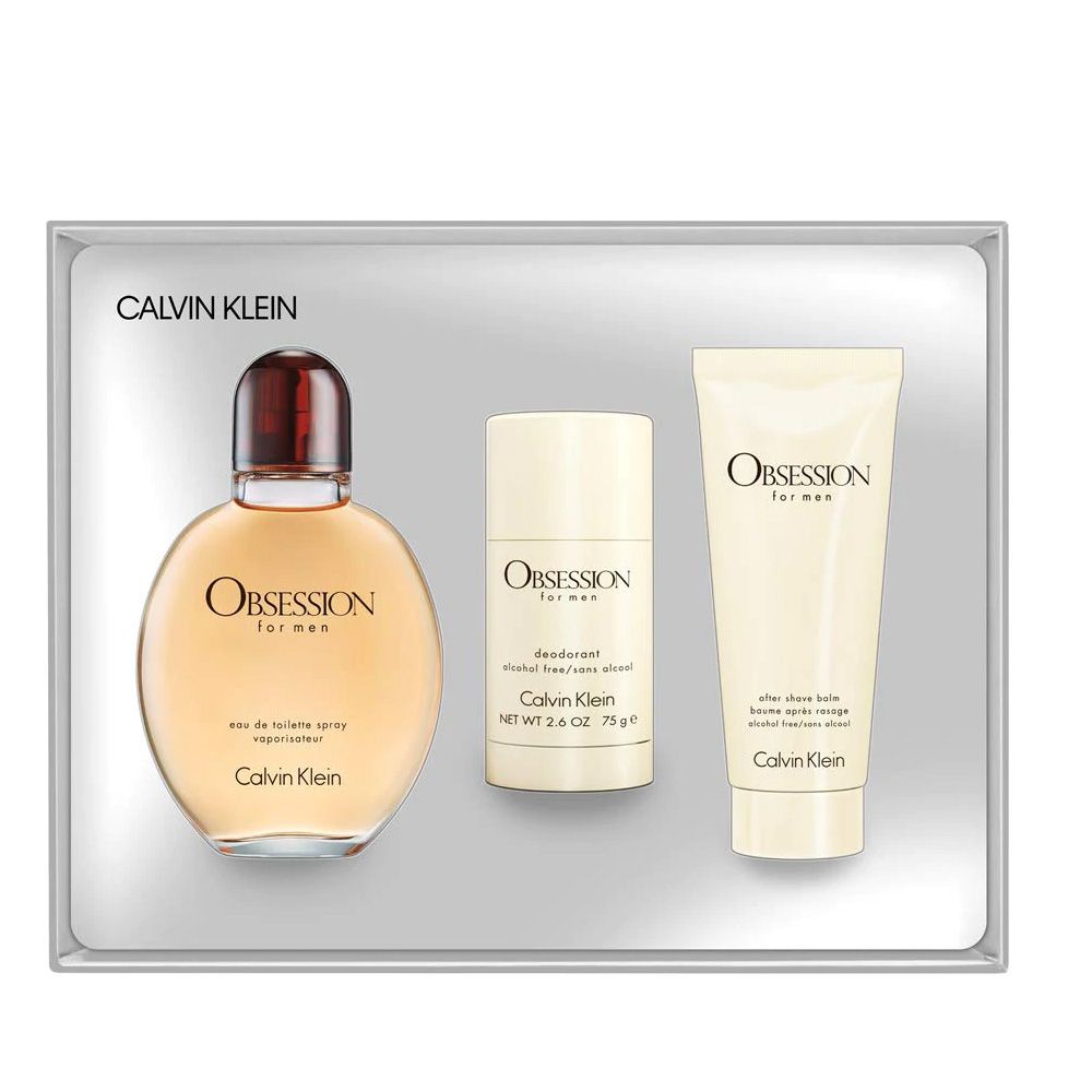 Calvin Klein Obsession Eau de Toilette 125ml / 4.2 oz Spray For Men - Gift Set - Image 1