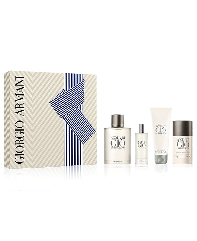 ACQUA DI GIO 4PC SET, MEN'S GIFT SET, EDT