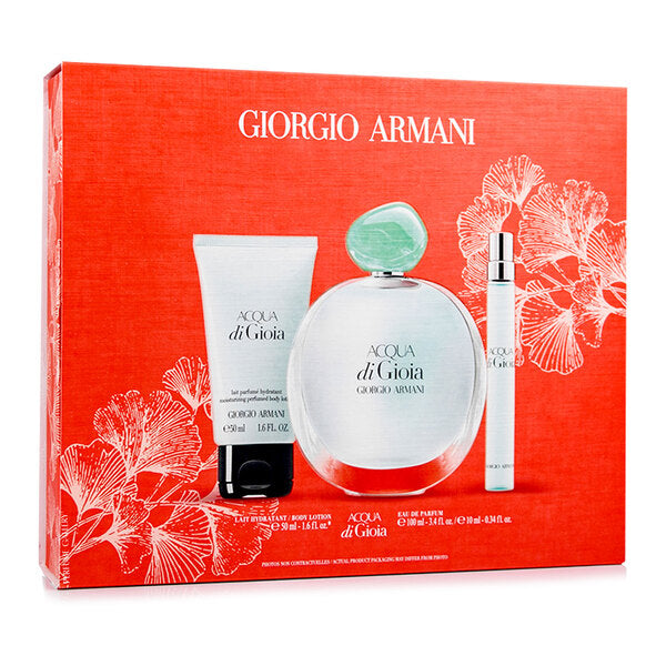 ARMANI ACQUA DI GIOIA 3PC SET, WOMEN'S GIFT SET, EDP