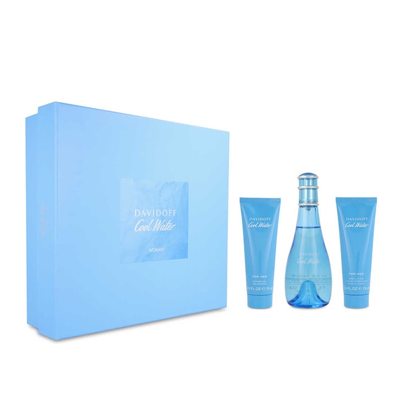 COOL WATER 3PC SET, WOMEN'S GIFT SET, EDT