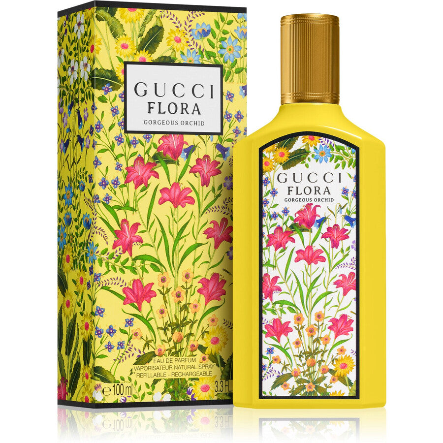 Gucci Flora Gorgeous Orchid Eau de Parfum 100ml / 3.4 oz Spray For Women - New - Image 1
