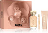 Hugo Boss Hugo Boss the Scent Women 3pc Set 100ml (3.3 Fl. Oz.) Eau de Parfum+ 10ml (0.33 Fl. Oz.) Travel Eau de Parfum+75ml (2.5 Fl. Oz.) Lotion Eau de Parfum 100ml / 3.4 oz Spray For Women - New - Image 1