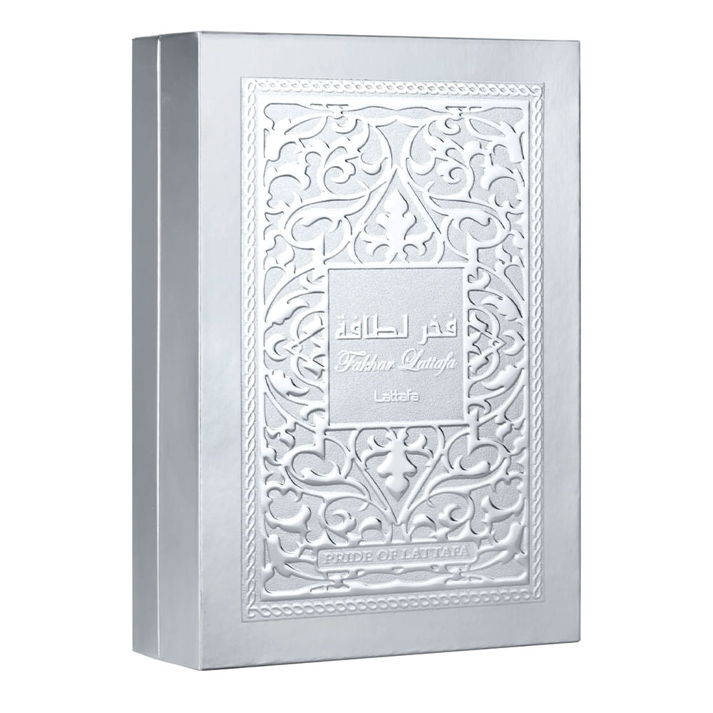 LATTAFA FAKHAR PLATIN 3.4OZ, UNISEX PERFUME, EDP