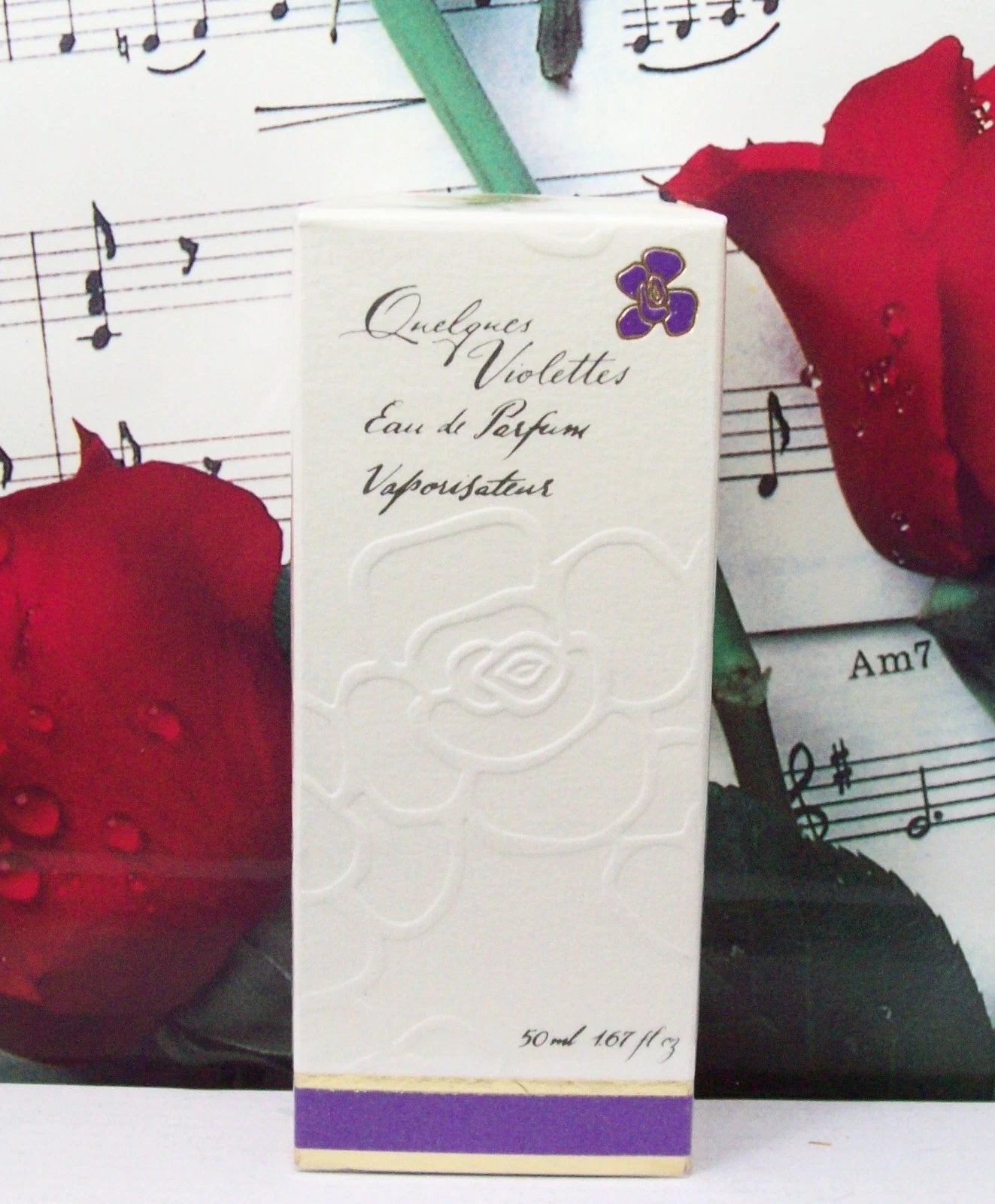 Houbigant Quelques Fleurs Violettes Eau de Parfum 50ml / 1.7 oz Spray For Women - New - Image 1
