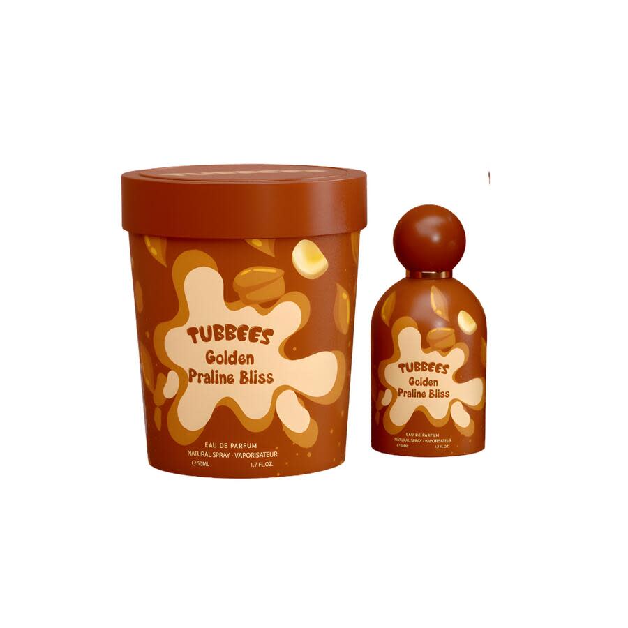 Tubbees Golden Praline Bliss Eau de Parfum 50ml / 1.7 oz Spray For Women - New - Image 1