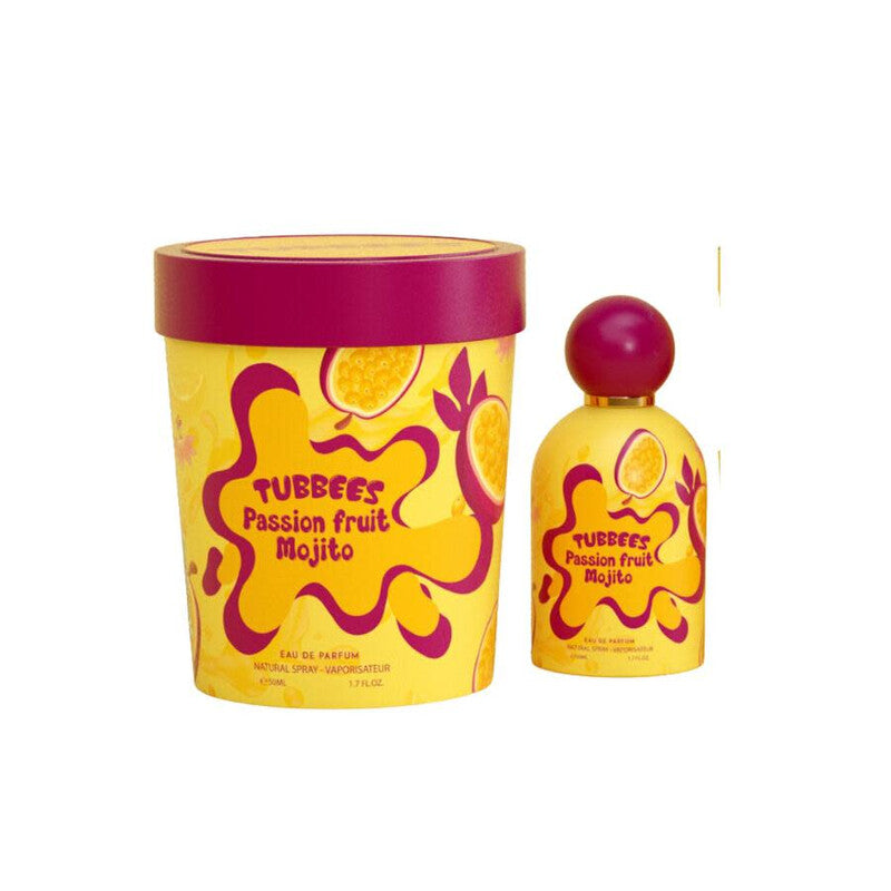 Tubbees Passion Fruit Mojito Eau de Parfum 50ml / 1.7 oz Spray For Unisex - New - Image 1