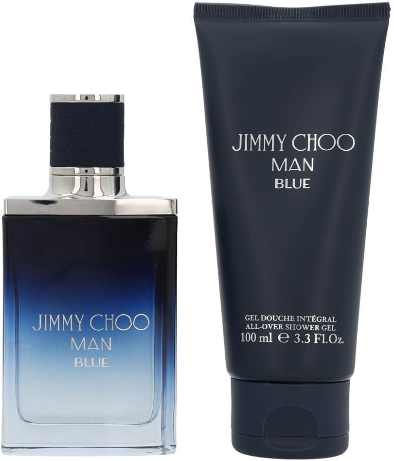 JIMMY CHOO BLUE 3PC SET, MEN'S GIFT SET, EDT