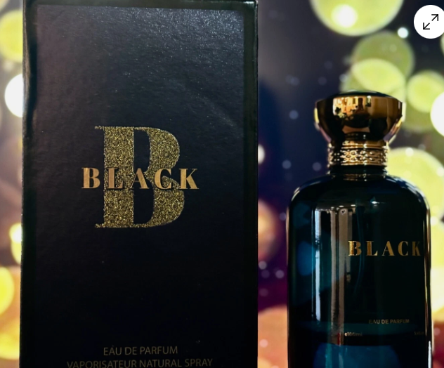 Bharara Black Eau de Parfum 100ml / 3.4 oz Spray For Men - New - Image 1