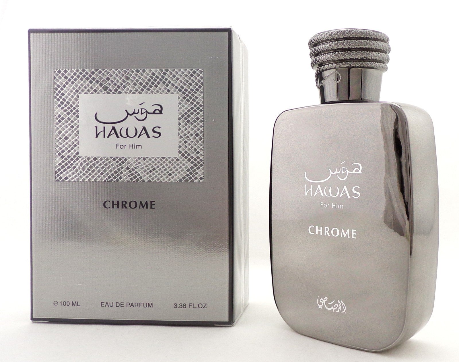 Rasasi Chrome Eau de Parfum 100ml / 3.4 oz Spray For Men - New - Image 1