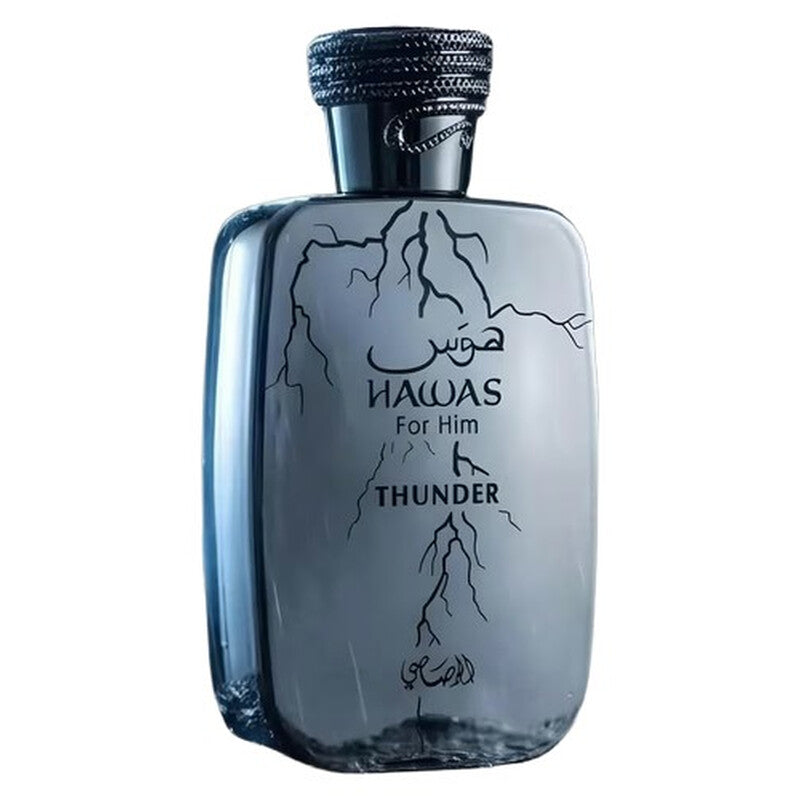 Rasasi Hawas Thunder Eau de Parfum 100ml / 3.4 oz Spray For Men - New - Image 1