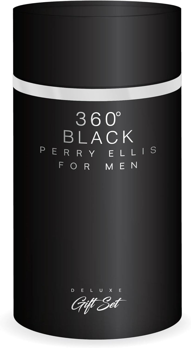 360 BLACK CANISTER 3PC SET, MEN'S GIFT SET, EDT