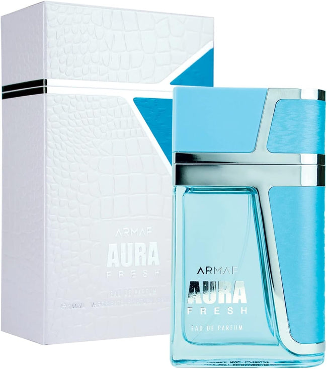 ARMAF AURA FRESH 3.4OZ, MEN'S PERFUME, EDP