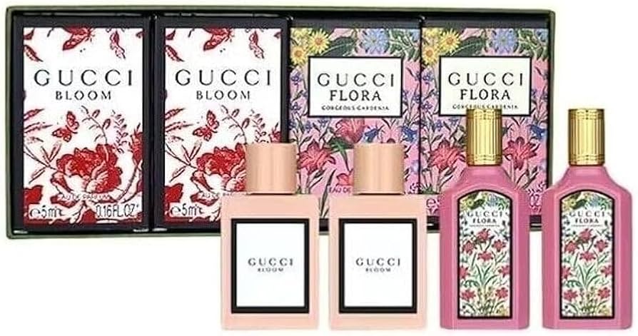 GUCCI 4PC MINI SET, WOMEN'S GIFT SET, EDP