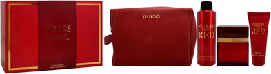 GUESS SEDUCTIVE RED 4PC SET,MEN'S GIFT SET, EDT