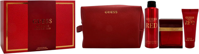 GUESS SEDUCTIVE RED 4PC SET,MEN'S GIFT SET, EDT