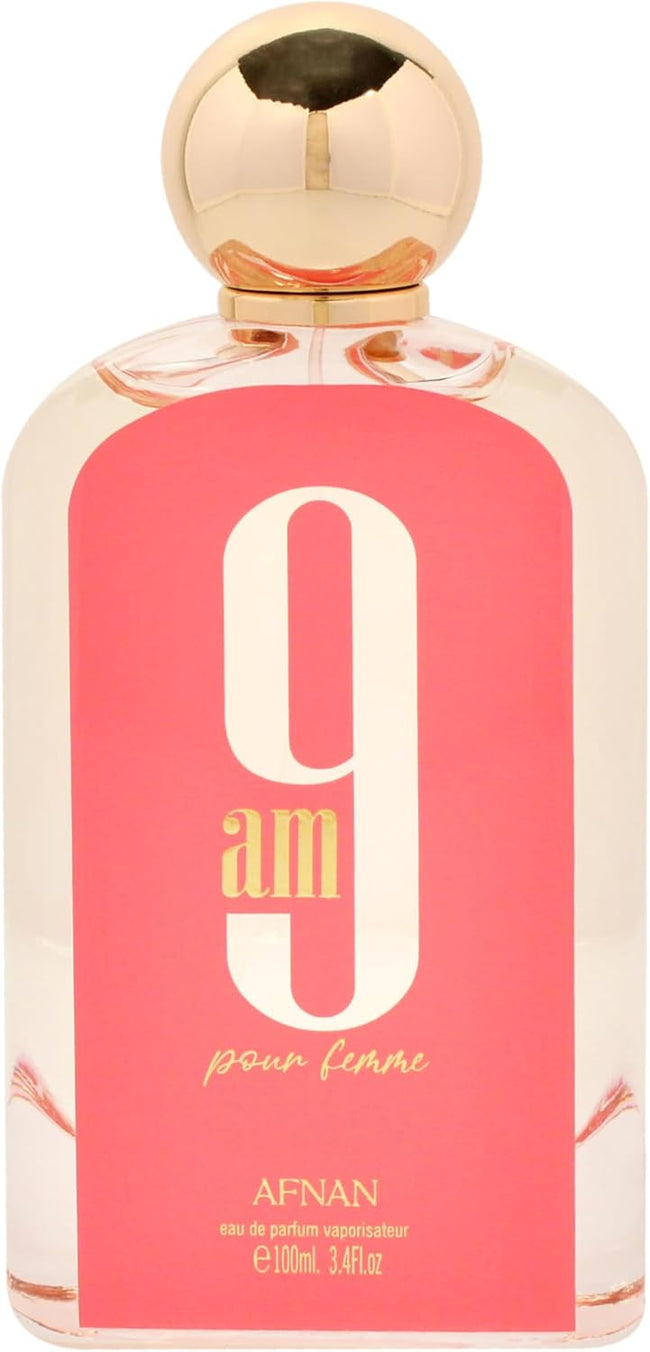 AFNAN 9AM FEMME 3.4OZ, WOMEN'S PERFUME, EDP