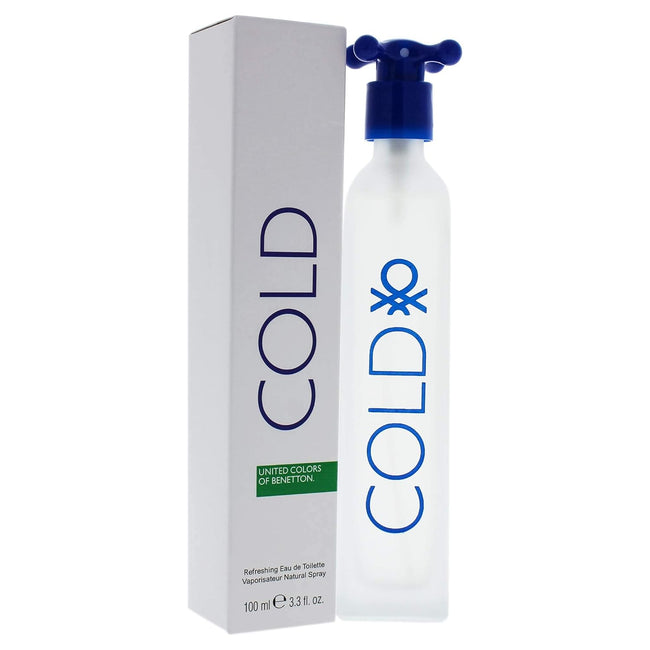 COLD BENETTON  3.3OZ, MEN'S PERFUME, EDT