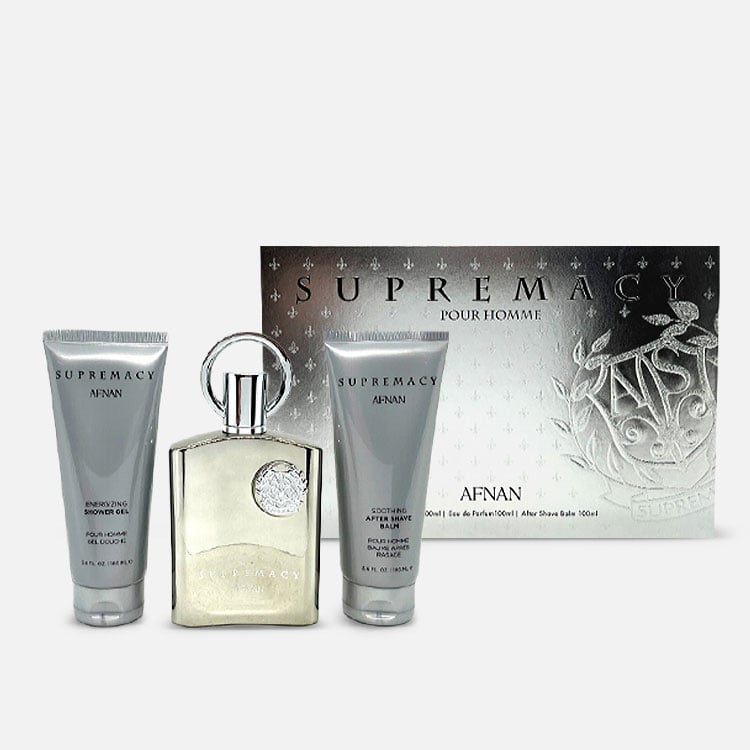 SUPREMACY SILVER 3PC SET, MEN'S GIFT SET, EDP