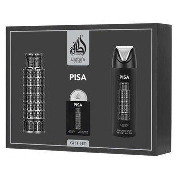 Lattafa Pride Pisa Eau de Parfum 100ml / 3.4 oz Spray For Women - Gift Set - Image 1