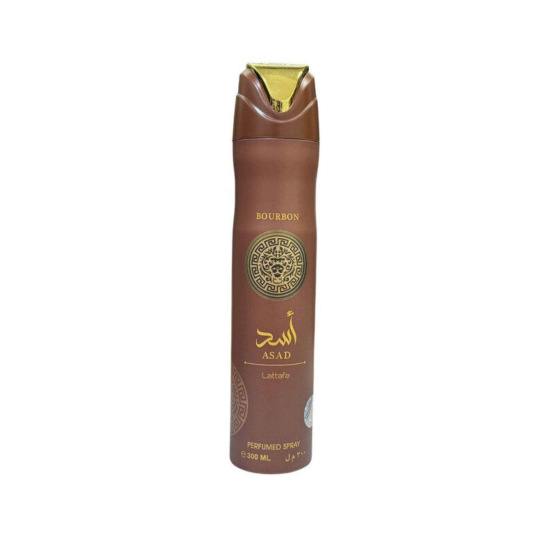 Lattafa Asad Bourbon Deo Spray 100ml / 3.4 oz Spray For Men - New - Image 1