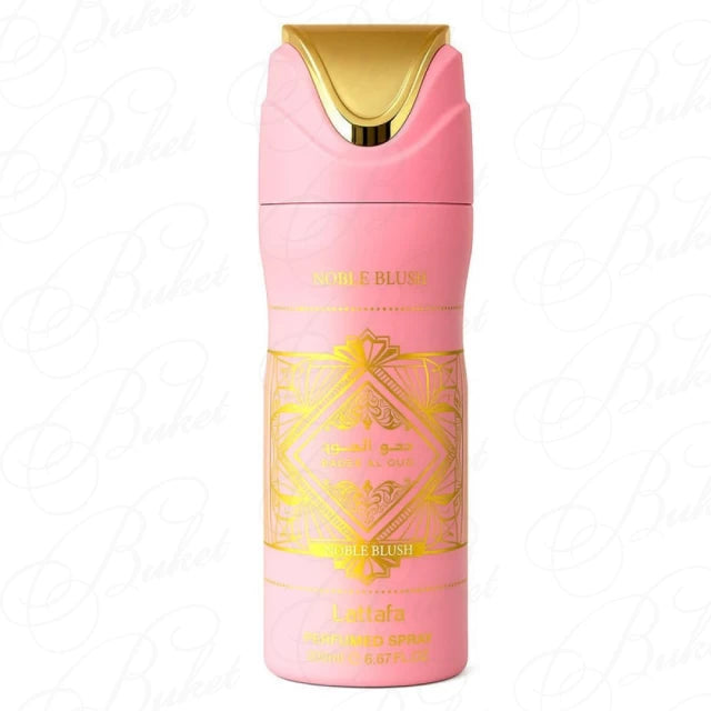 Lattafa Noble Blush Deo Spray 200ml / 6.7 oz Spray For Women - New - Image 1