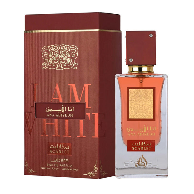 Lattafa Ana Abiyedh Scarlett Eau de Parfum 100ml / 3.4 oz Spray For Unisex - New - Image 1