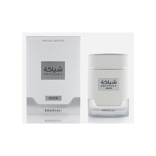 Khadlaj Khadlaj Shiyaaka Snow Eau de Parfum 100ml / 3.4 oz Spray For Men - New - Image 1