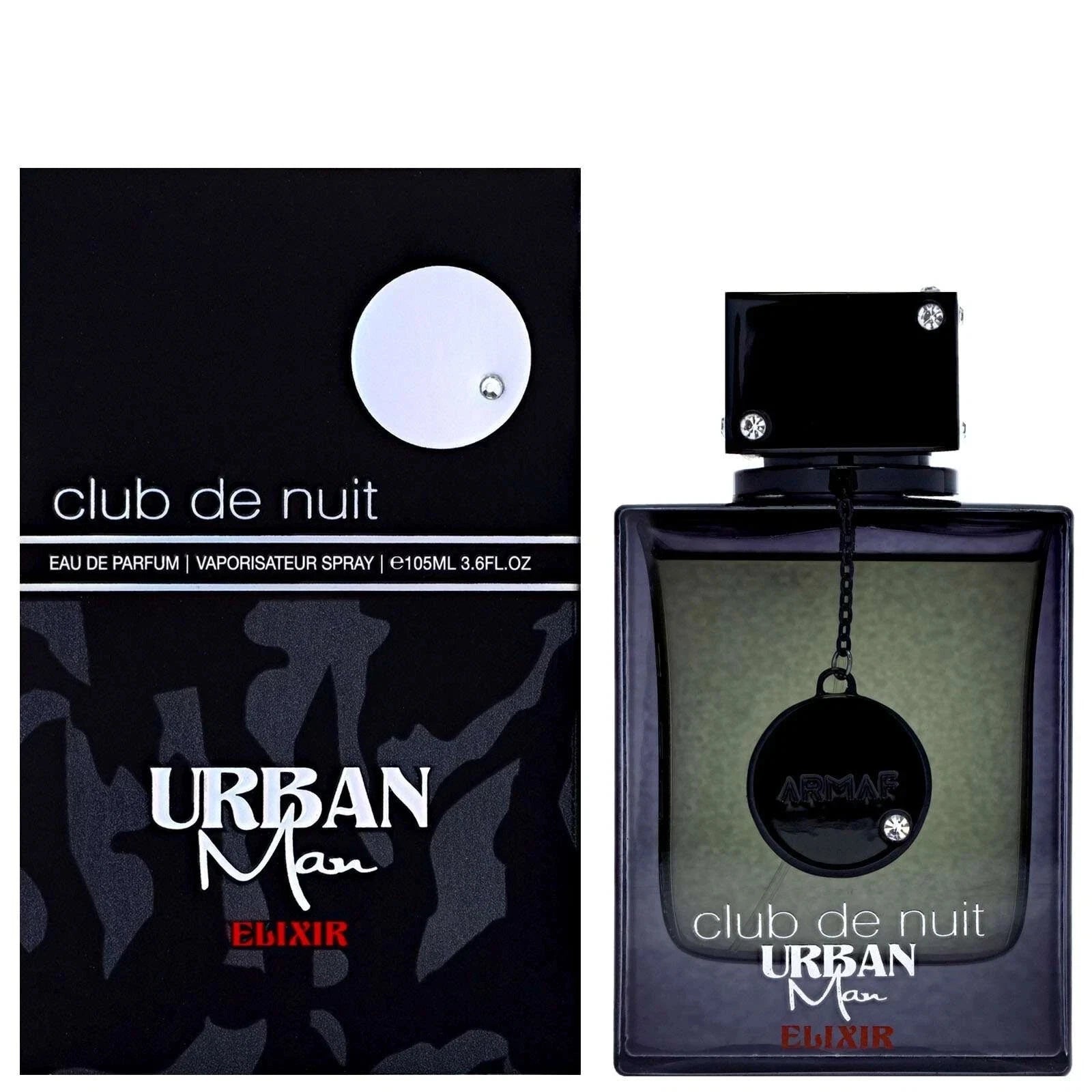 Armaf Cdn Urban Man Elixir 8.4 Fl. Oz. (250 Ml) EDP Spray, (5 Ml) Refillable Atomiser Eau de Parfum 8.0oz / 250ml Spray For Men - New - Image 1