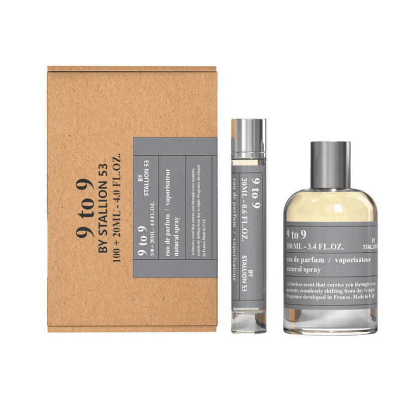 Emper 9 to 9 by Stallion 53 Eau de Parfum 100ml / 3.4 oz Spray For Men - Gift Set - Image 1