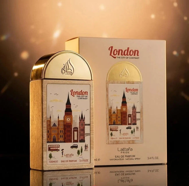Lattafa Pride London the City of Contrast Eau de Parfum 100ml / 3.4 oz Spray For Unisex - New - Image 1
