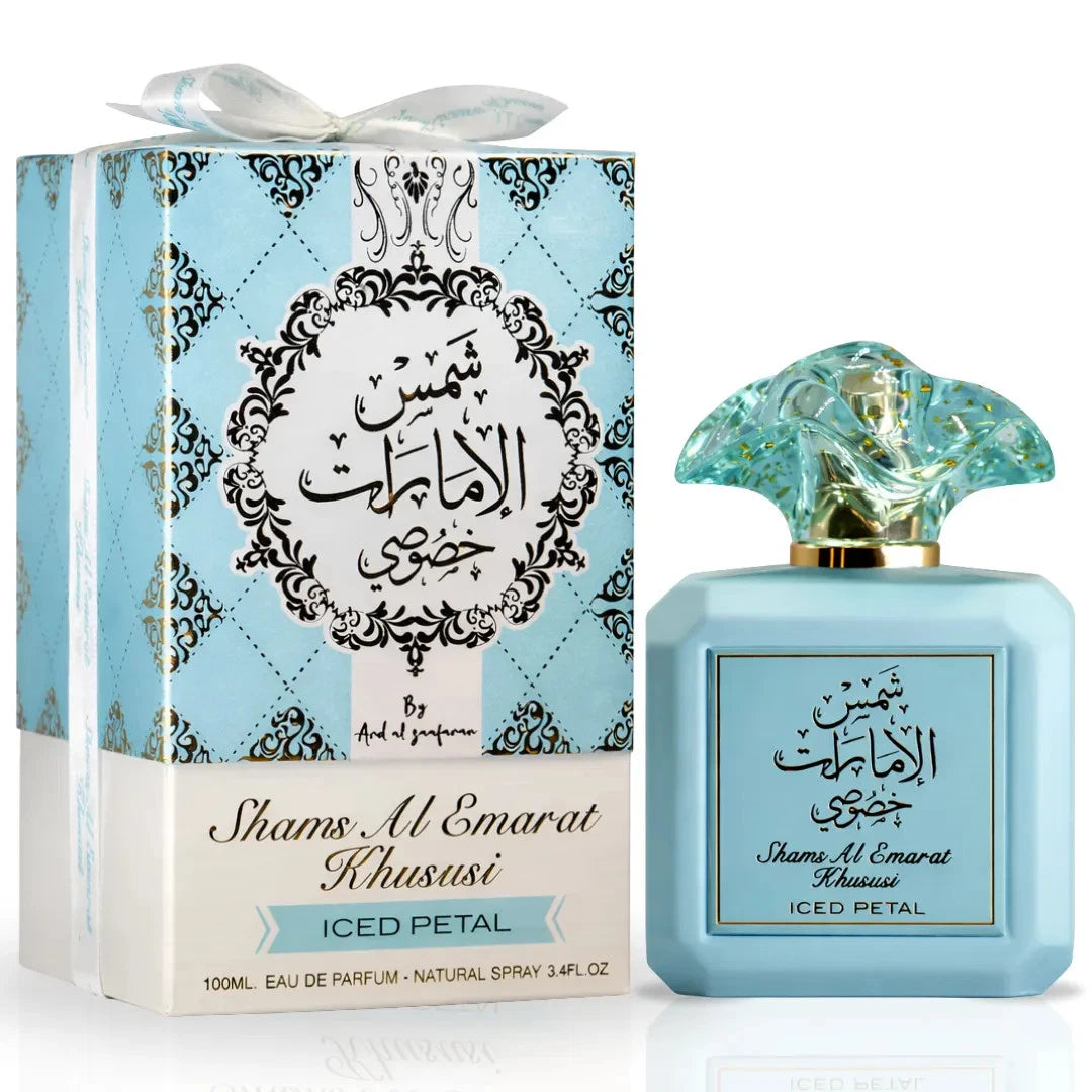 Shams Al Emarat Iced Petals Eau de Parfum 100ml / 3.4 oz Spray For Women - New - Image 1
