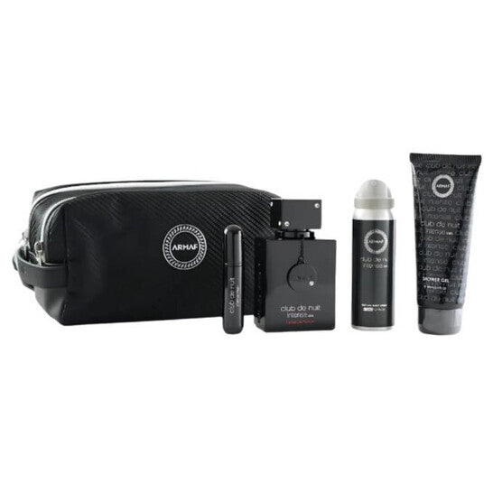 Armaf Armaf Club de Nuit Intense Man Set Extrait de Parfum 70ml + Sg 100ml + Bs 50ml + Exclusive Refill + Pouch Eau de Parfum 75ml / 2.5 oz Spray For Men - New - Image 1