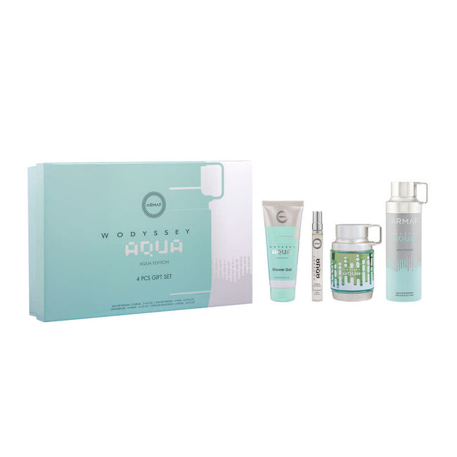 Armaf Odyssey Aqua Eau de Parfum 100ml / 3.4 oz Spray For Men - Gift Set - Image 1