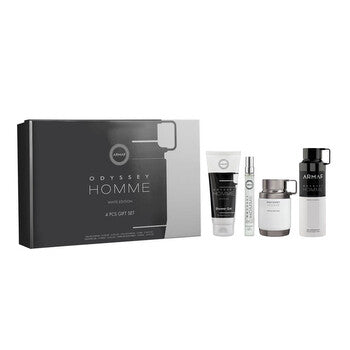 Armaf Lux Odyssey White Eau de Parfum 100ml / 3.4 oz Spray For Men - Gift Set - Image 1