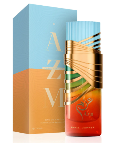 Paris Corner Azm Eau de Parfum 100ml / 3.4 oz Spray For Unisex - New - Image 1