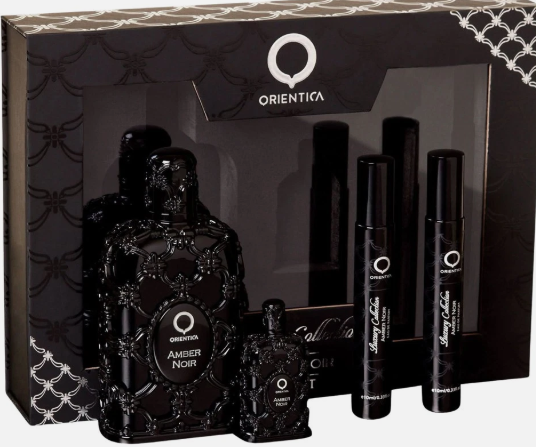 Orientica Amber Noir Eau de Parfum 2.7oz / 80ml Spray For Unisex - New - Image 1