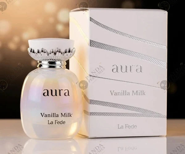 Khadlaj Lafede Aura Vanilla Milk Eau de Parfum 100ml / 3.4 oz Spray For Women - New - Image 1